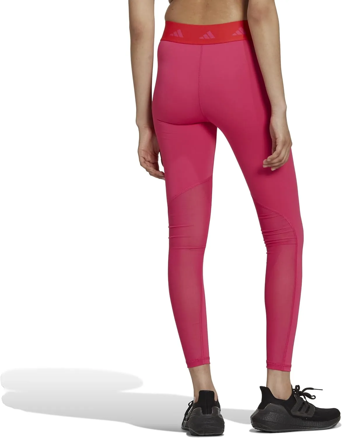 بنطال تدريبي طويل للسيدات من Adidas TF - Team Real Magenta (موديل HL6085)