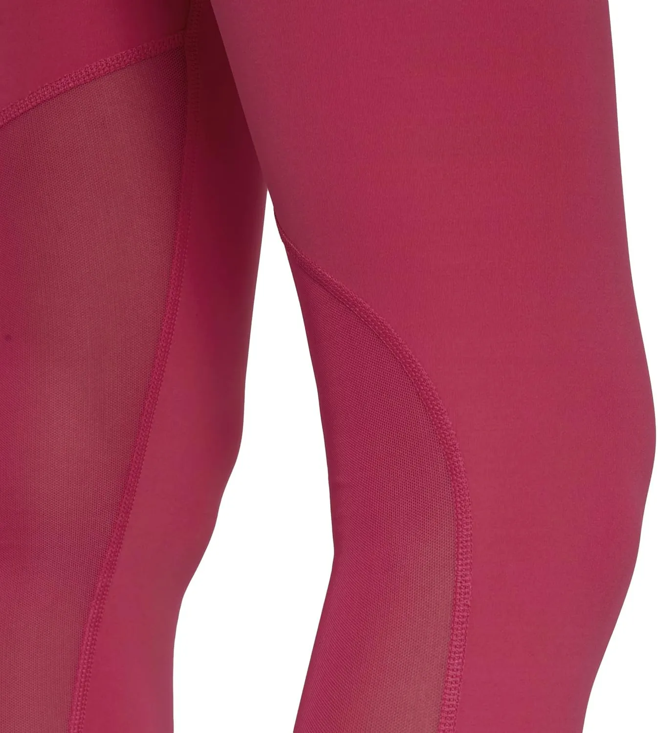 بنطال تدريبي طويل للسيدات من Adidas TF - Team Real Magenta (موديل HL6085)