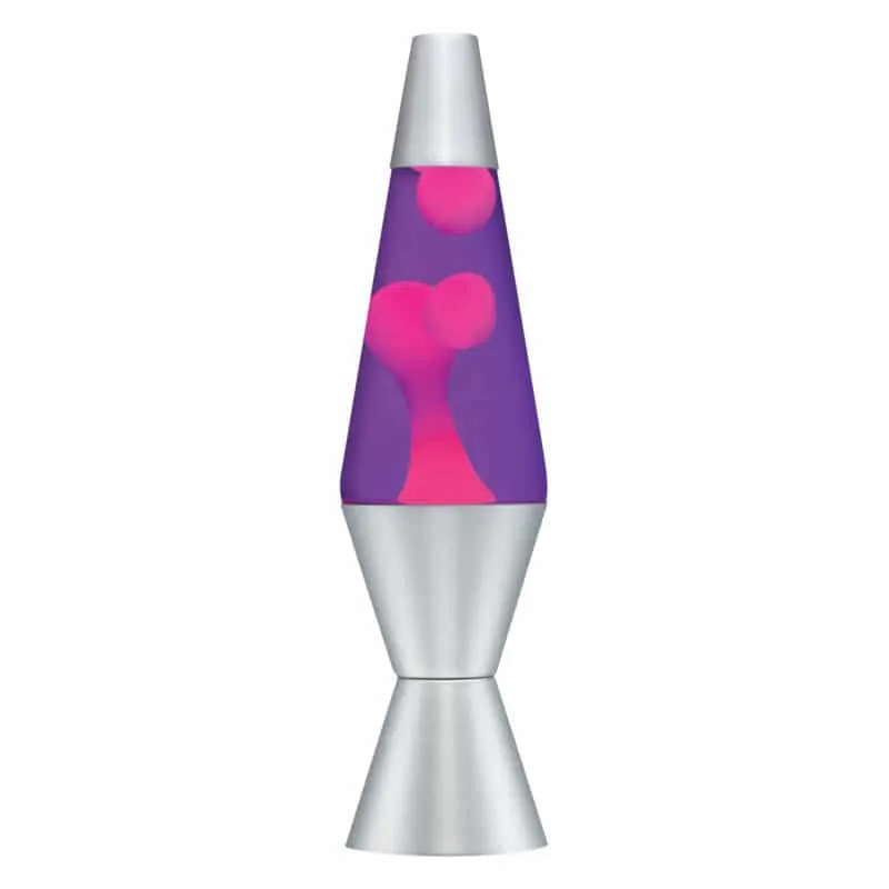 14.5” LAVA® Lamp – Pink/Purple/Silver