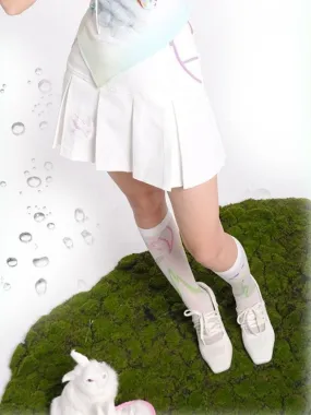 A-line Pleated Skirt