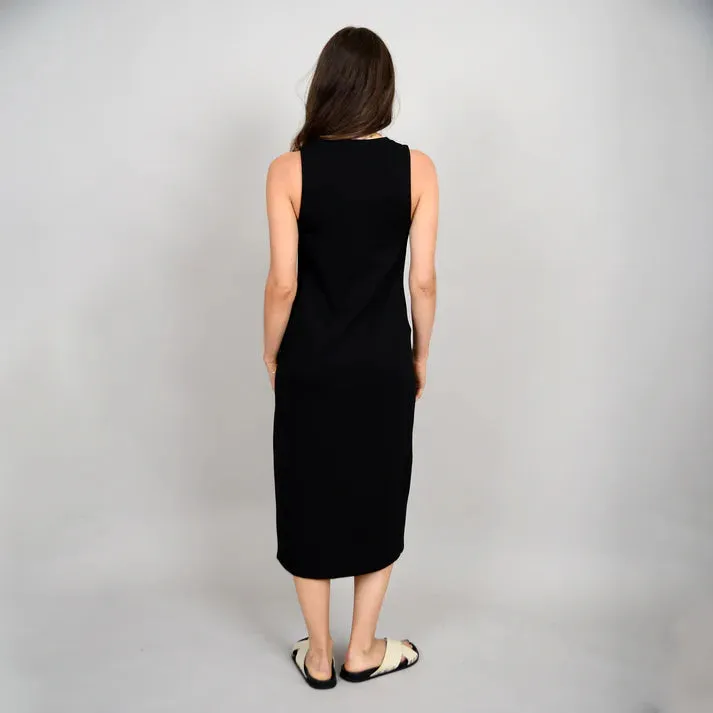 Adina Soft Knit Sleevless Midi Dress - RD
