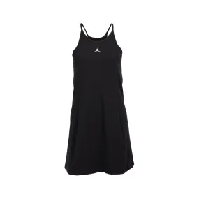 Air Jordan Womens Black Slim Knit Dress