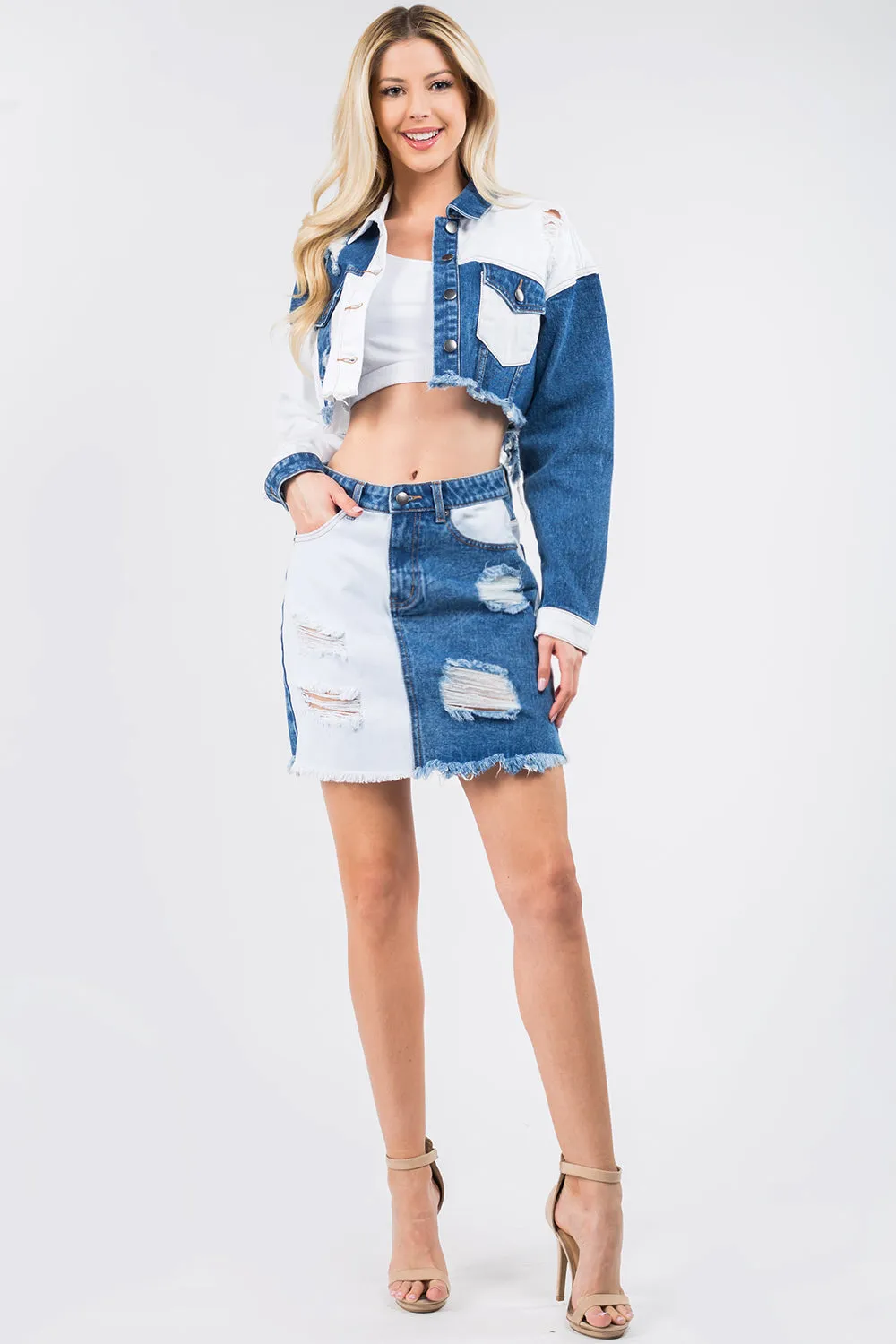 American Bazi Denim Skirts