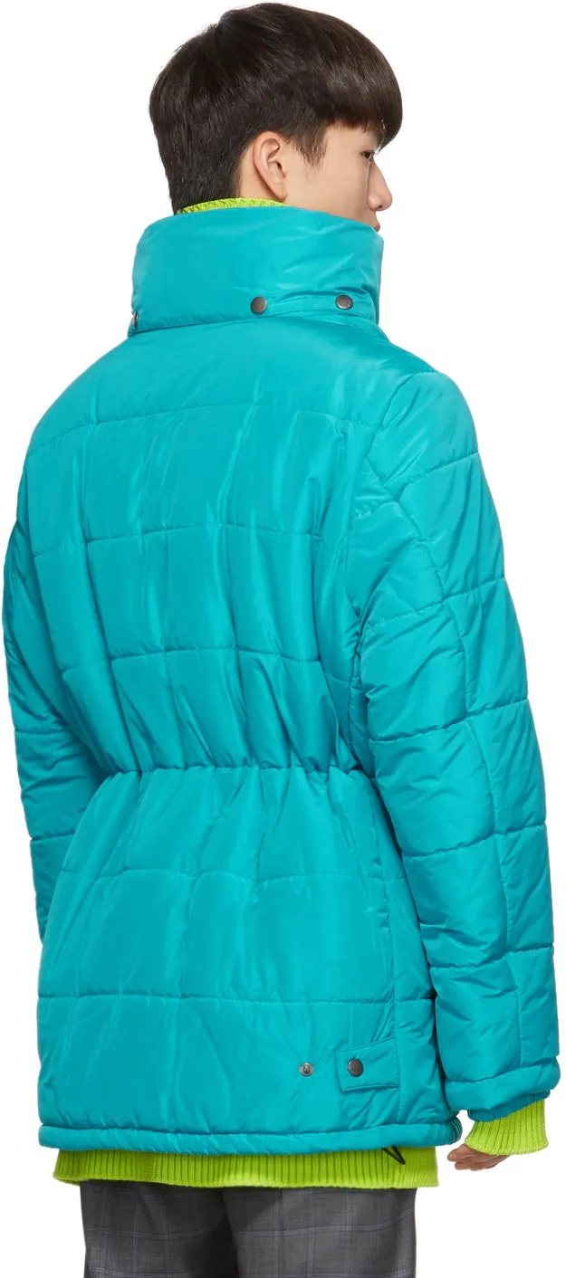Balenciaga Blue Incognito Parka
