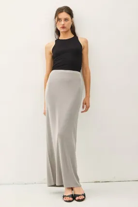 Be Cool Jersey Knit Maxi Long Pencil Skirt