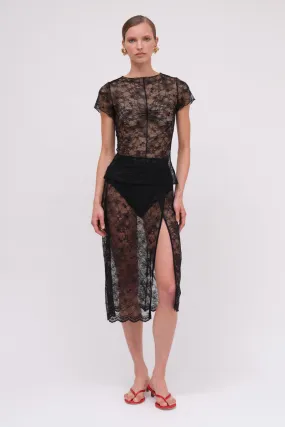 Beau Lace Cap Sleeve Top