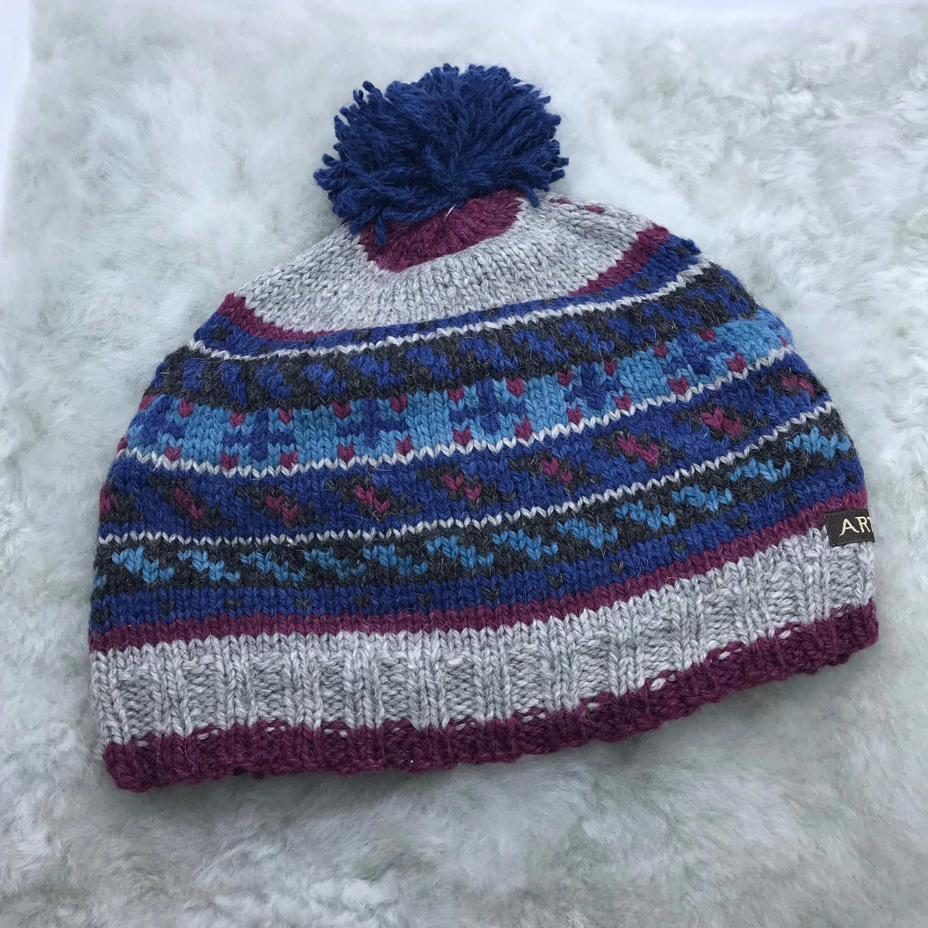 Cathedral Alpaca Cap