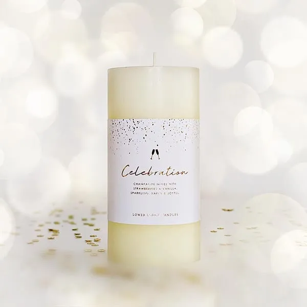 Celebration Scented Pillar Candle