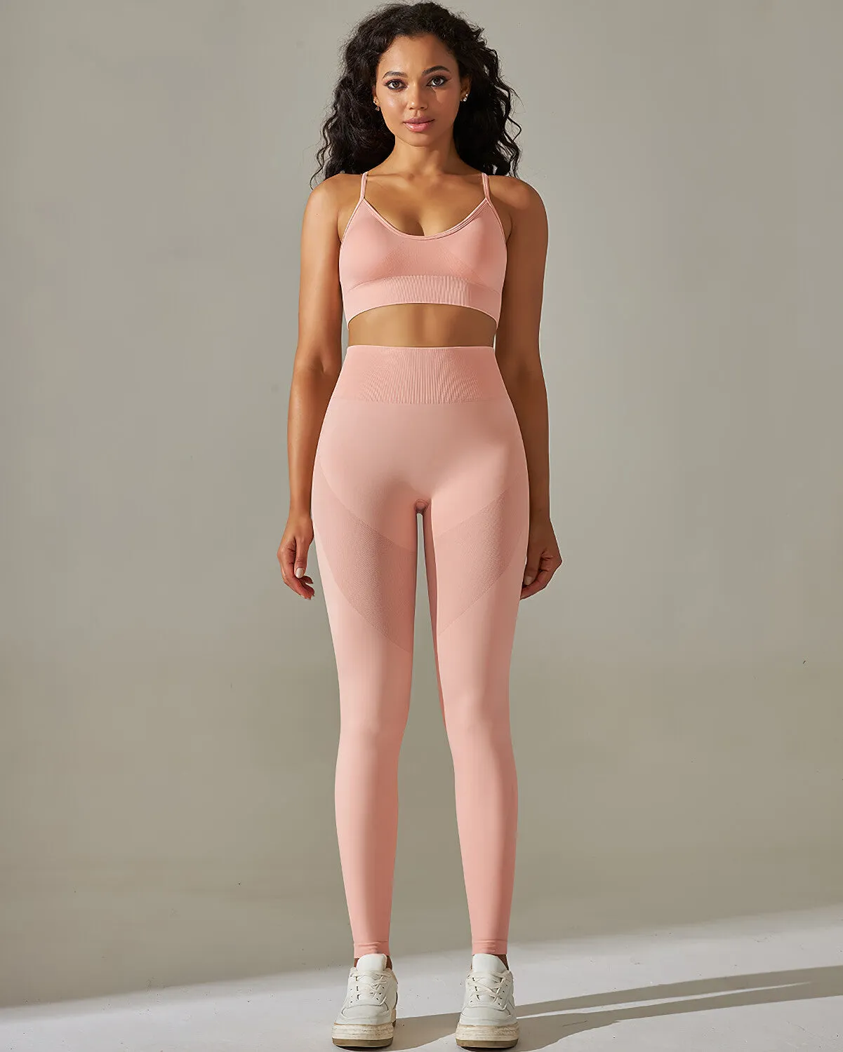 Cleo Seamless Leggings - Pink