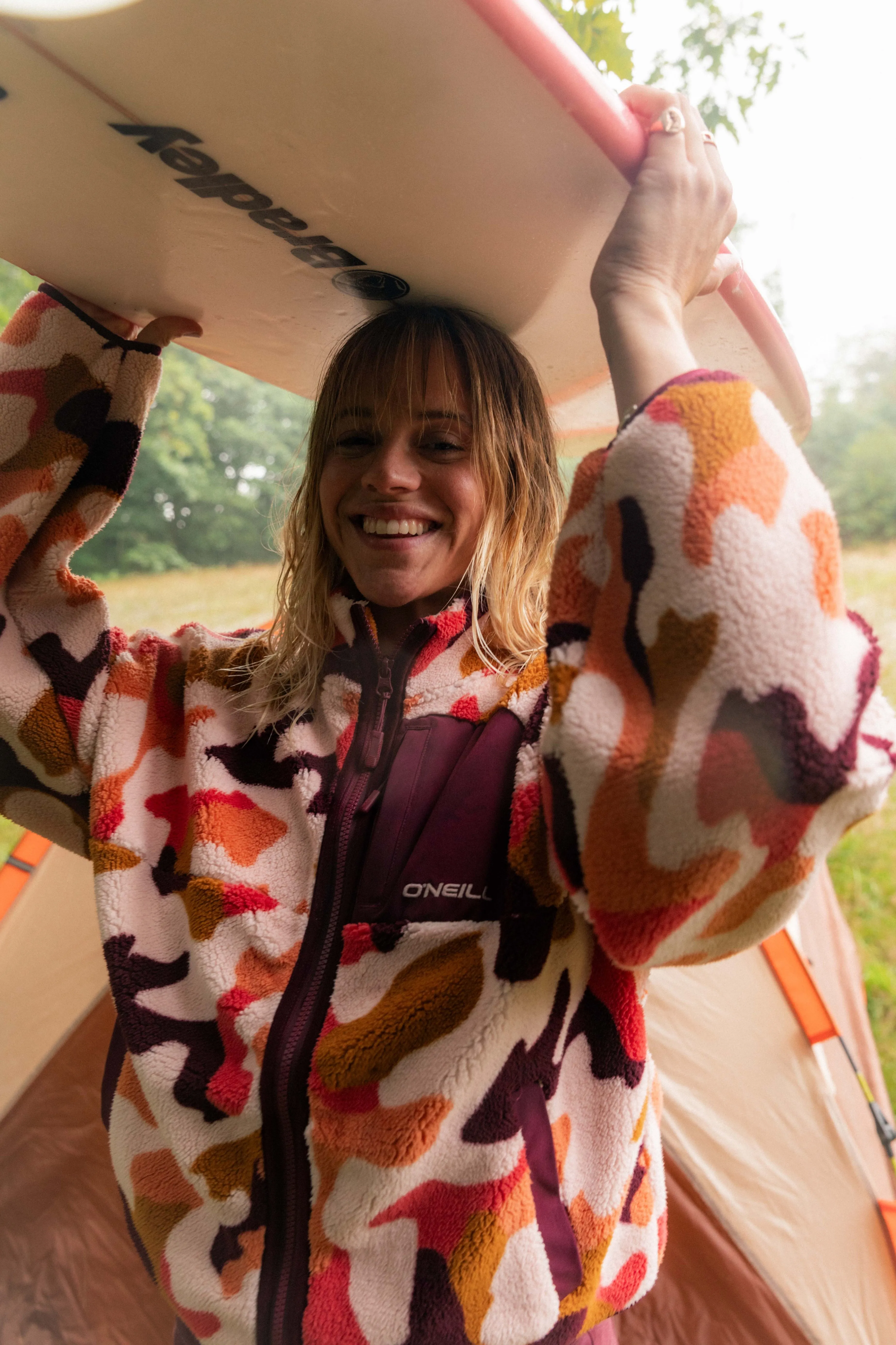 Cloudrest Full-Zip Fleece | Purple Hiker Camo