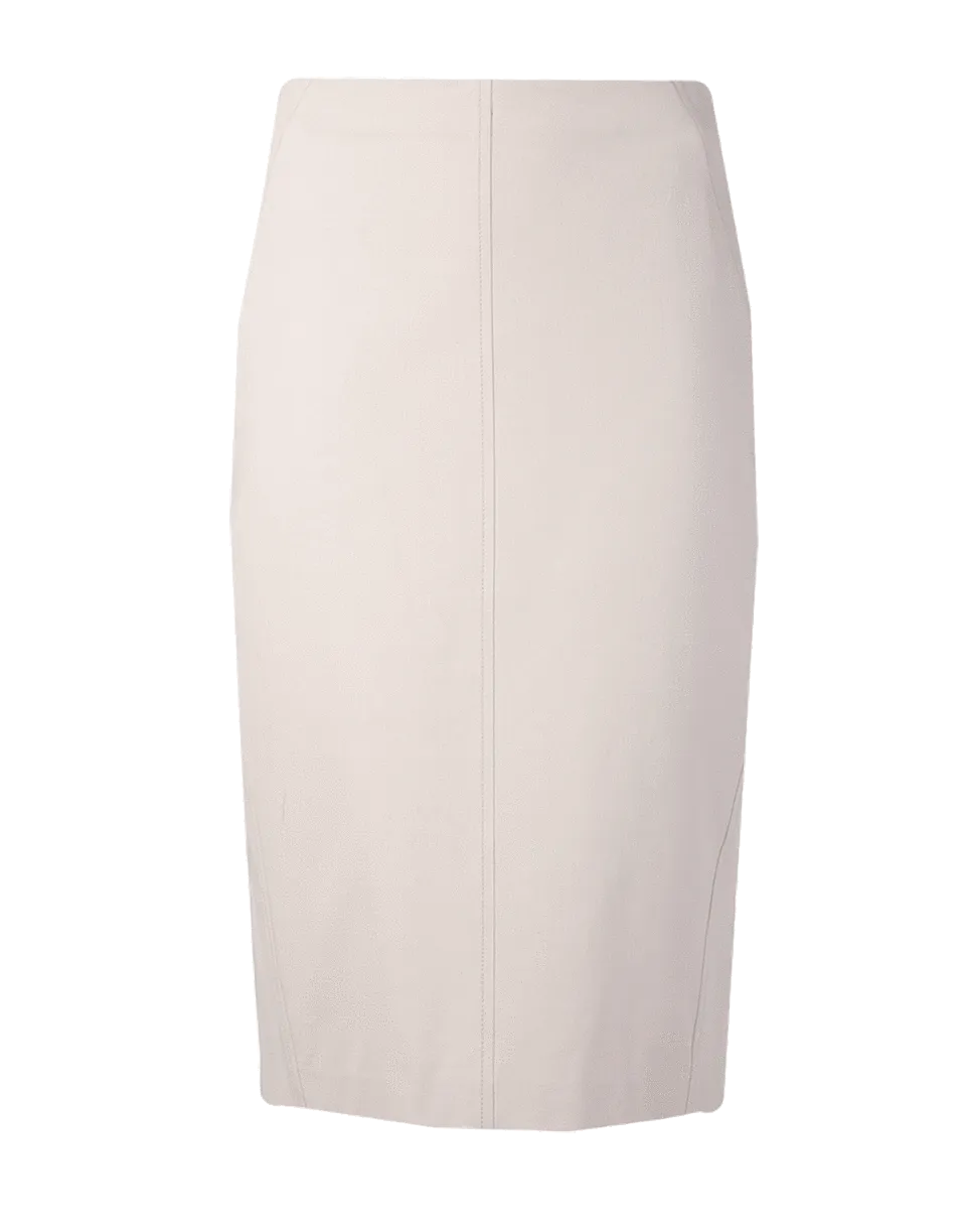 Cotton Pencil Skirt