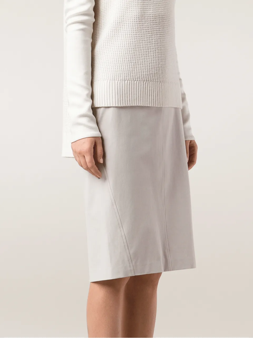 Cotton Pencil Skirt