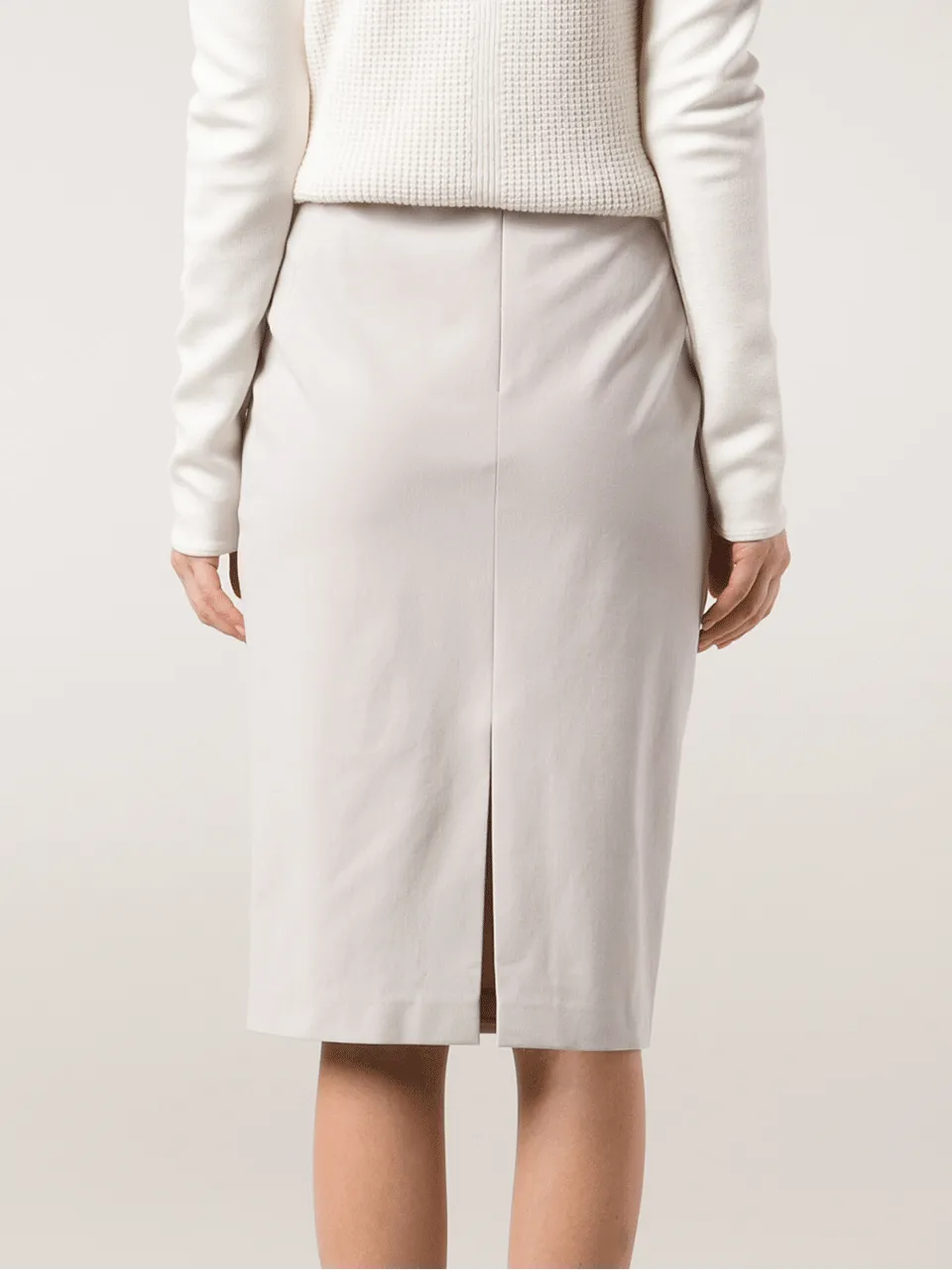 Cotton Pencil Skirt