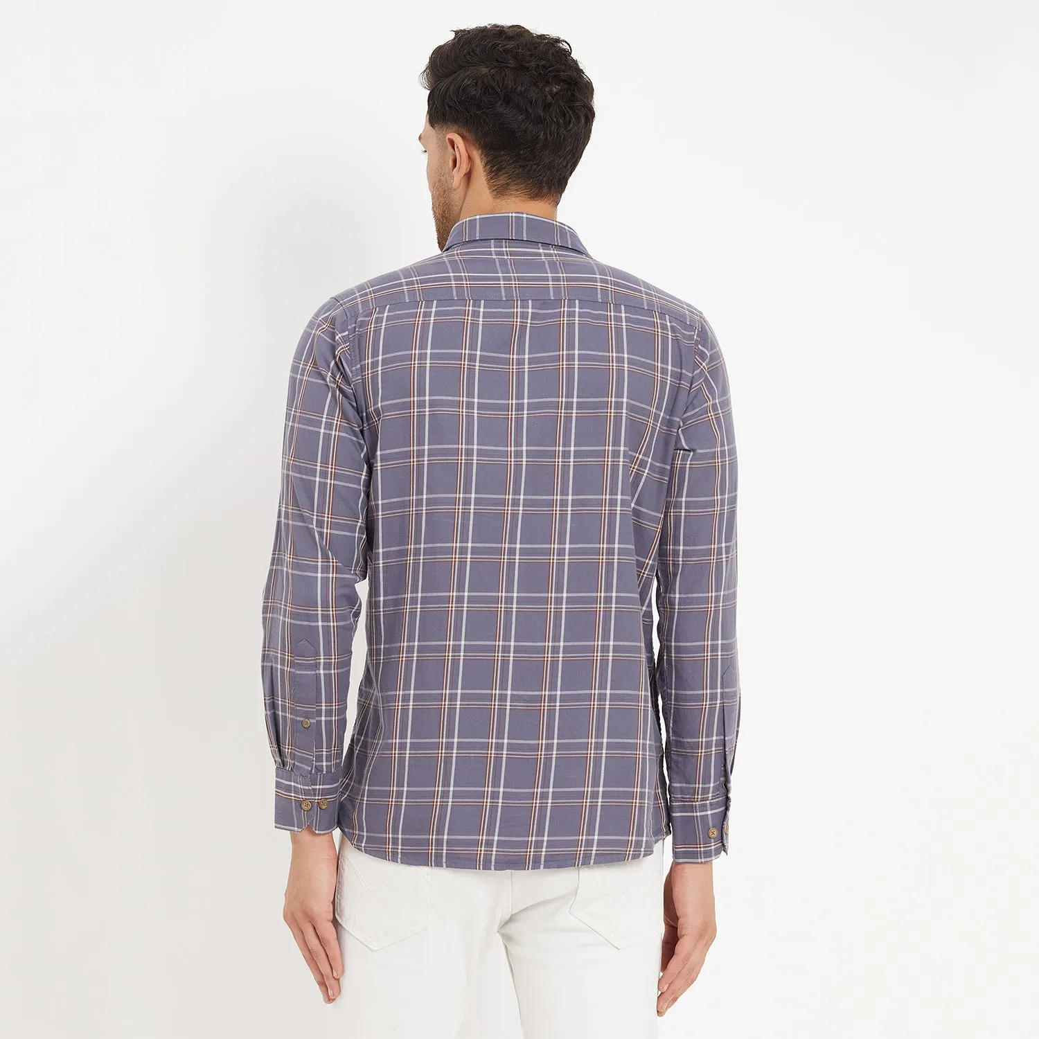 Duke Stardust Men Full Sleeve Cotton Shirt (SDO8CKTV)