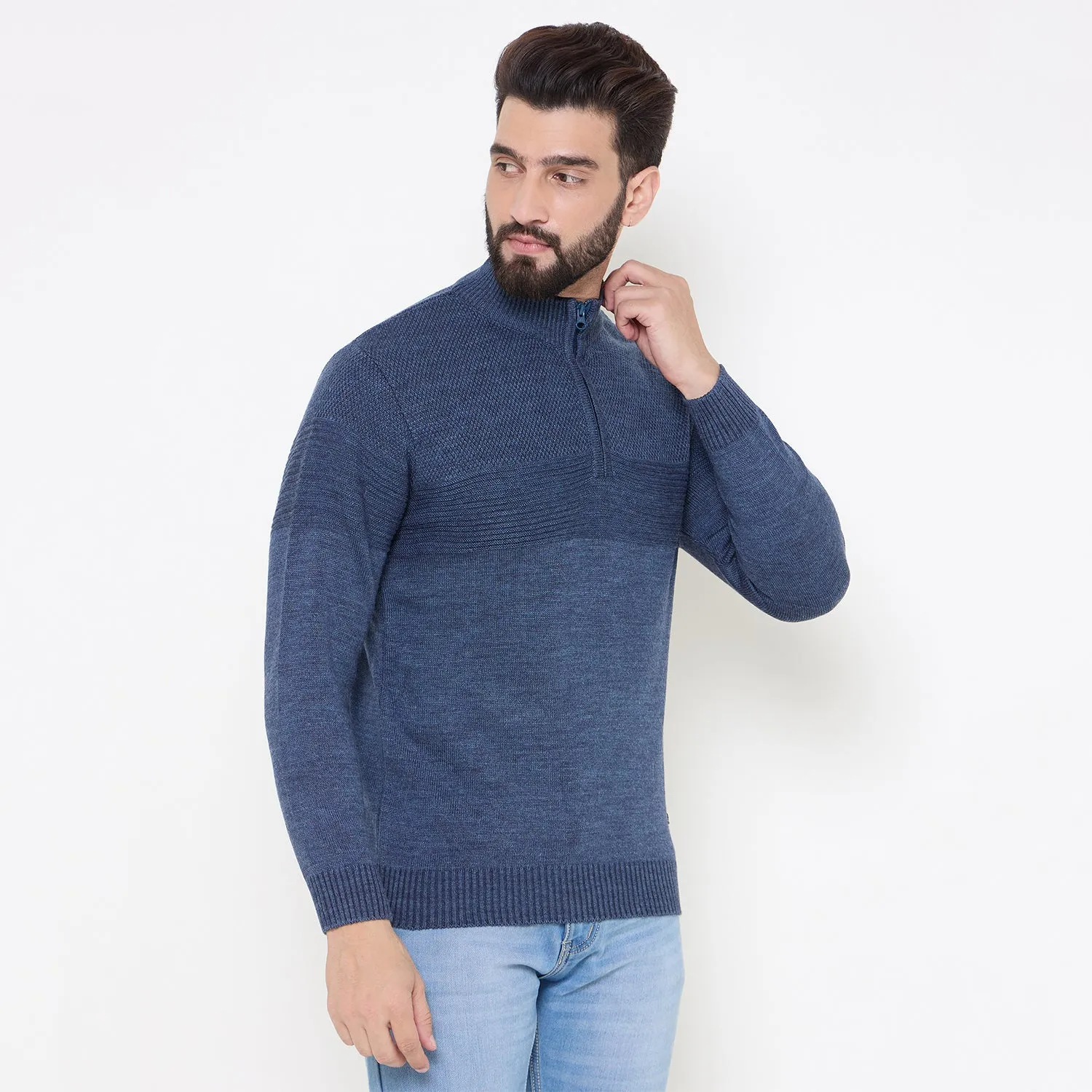 Duke Stardust Men High Neck Sweater (SDS2206)