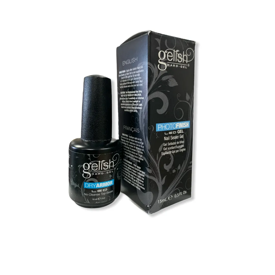Gelish Photo Finish LED Gel Top Coat 15mL .5 fl oz