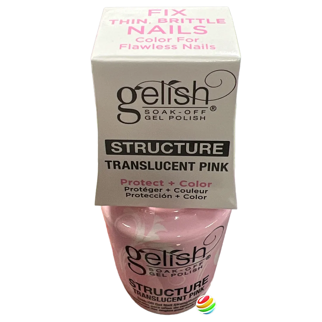 Gelish Structure Gel TRANSLUCENT PINK 15mL .5 fl oz  #1140004