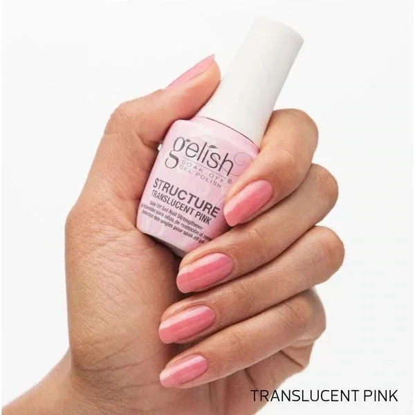 Gelish Structure Gel TRANSLUCENT PINK 15mL .5 fl oz  #1140004
