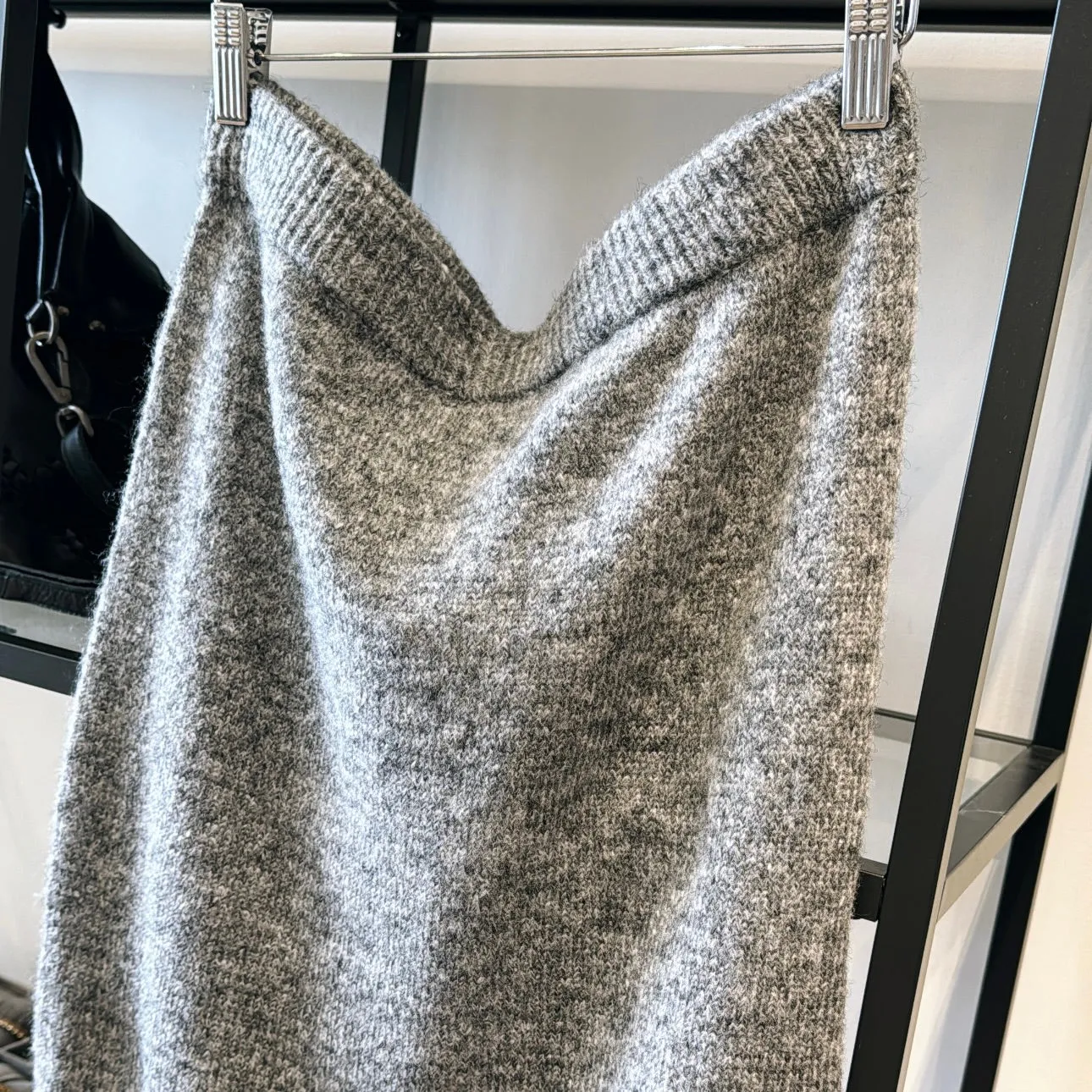 Knit Pencil Skirt