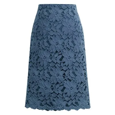 Lace Skirts Women's  Slim Pencil Skirt Women Midi Skirt