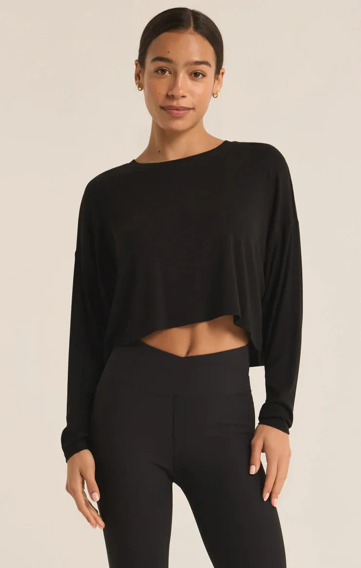 Layer On The Rib LS Top