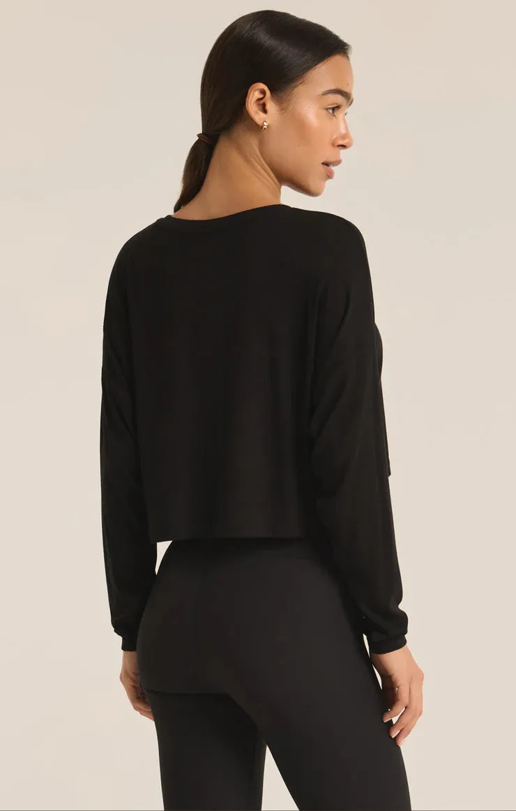 Layer On The Rib LS Top