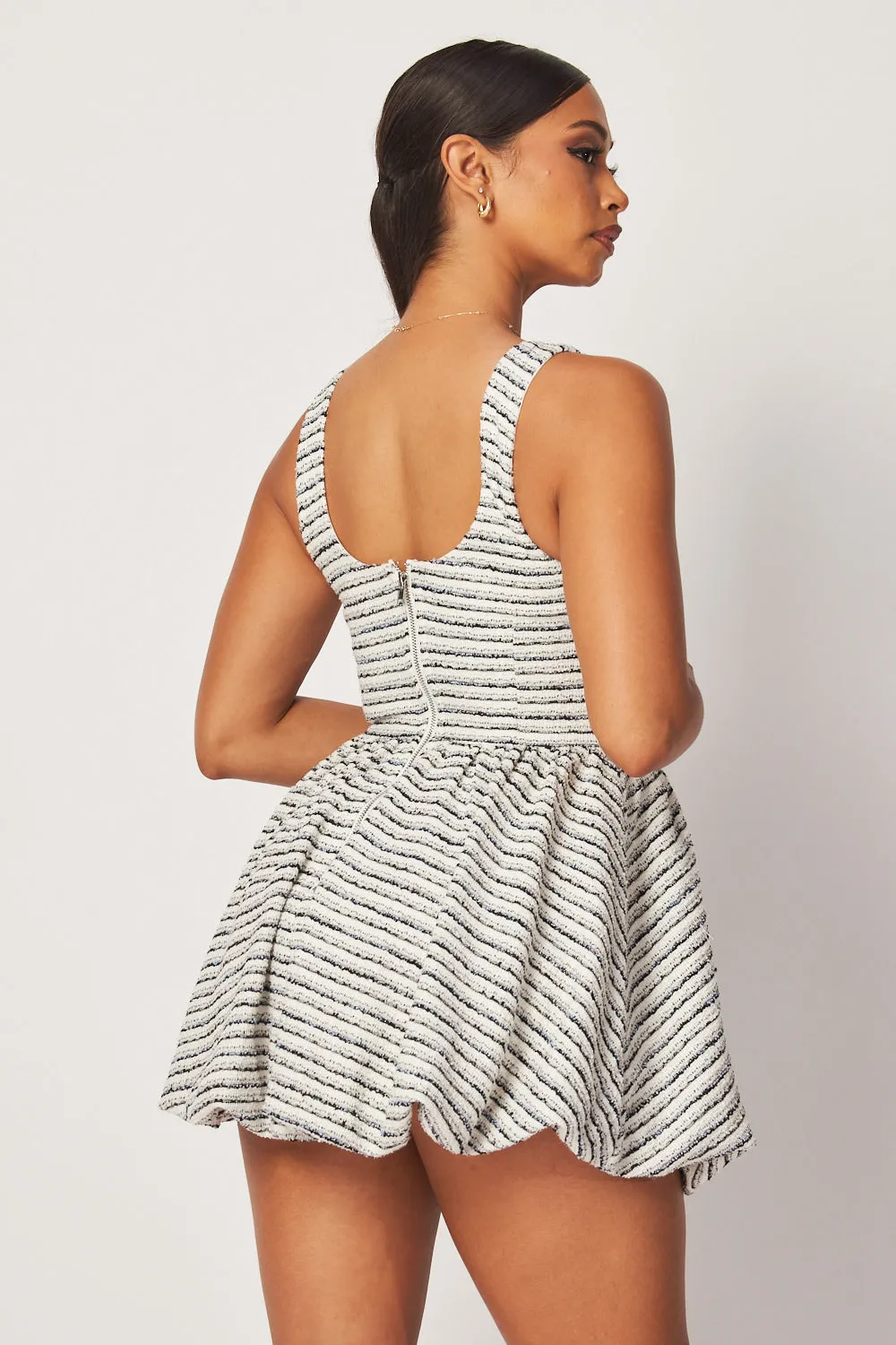Mariana Knit Sleeveless Mini Bubble Dress
