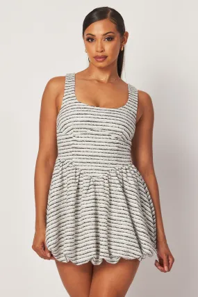 Mariana Knit Sleeveless Mini Bubble Dress