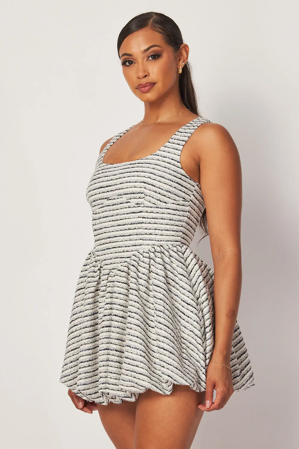 Mariana Knit Sleeveless Mini Bubble Dress