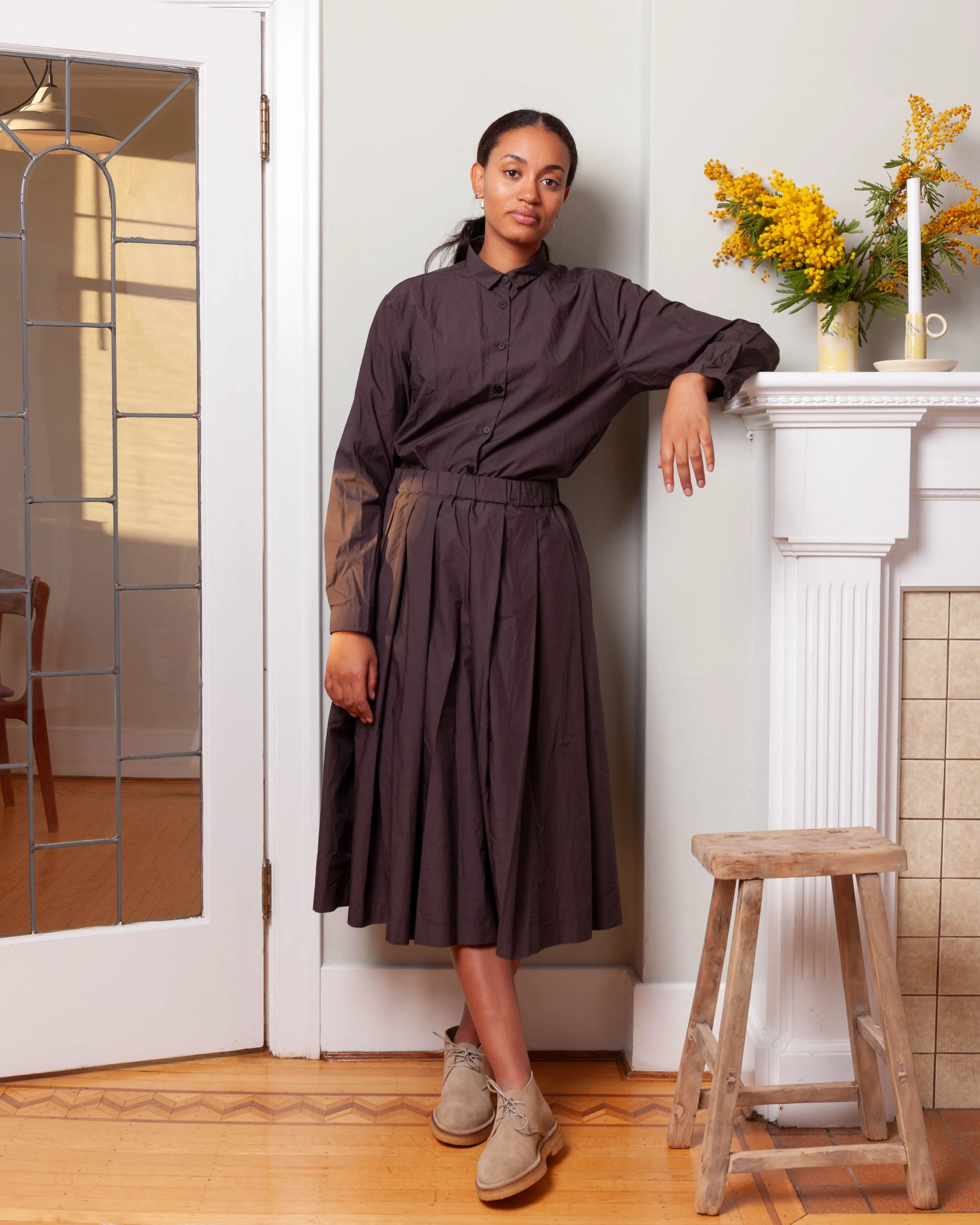 Matilde Skirt - Coffee
