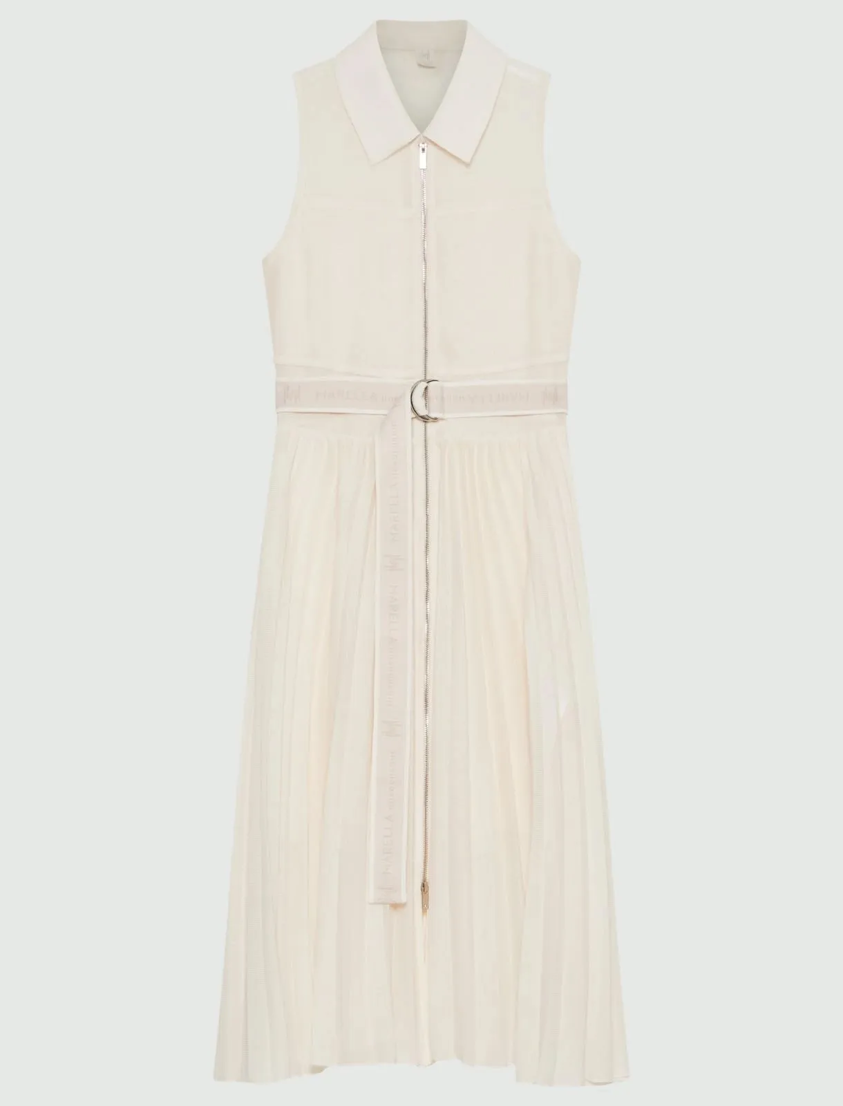 MRL-251322102 CEREALE IVORY KNIT DRESS