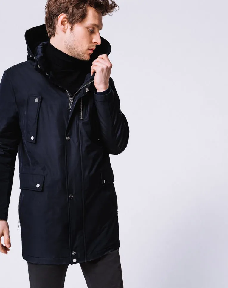 Parka bleu"Session"