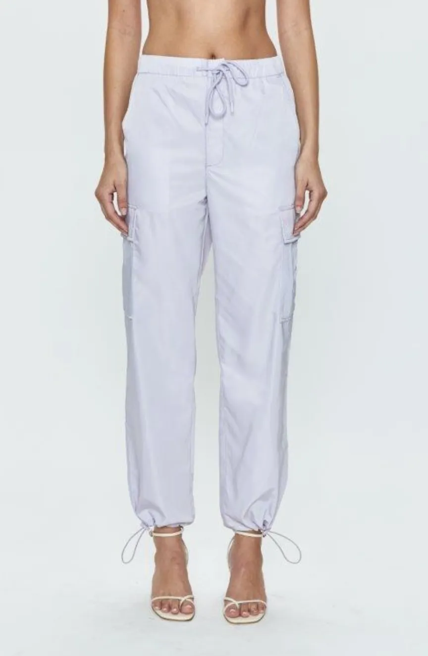 Pistola Jade Lightweight Cargo Trouser in Lilac Mist - FINAL SALE