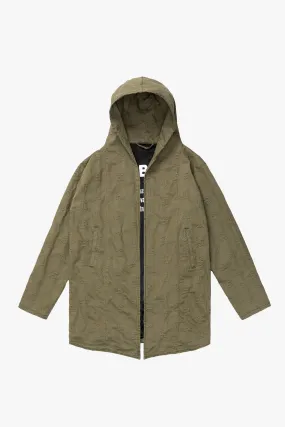 "EALDOR" GREEN TRENCH COAT