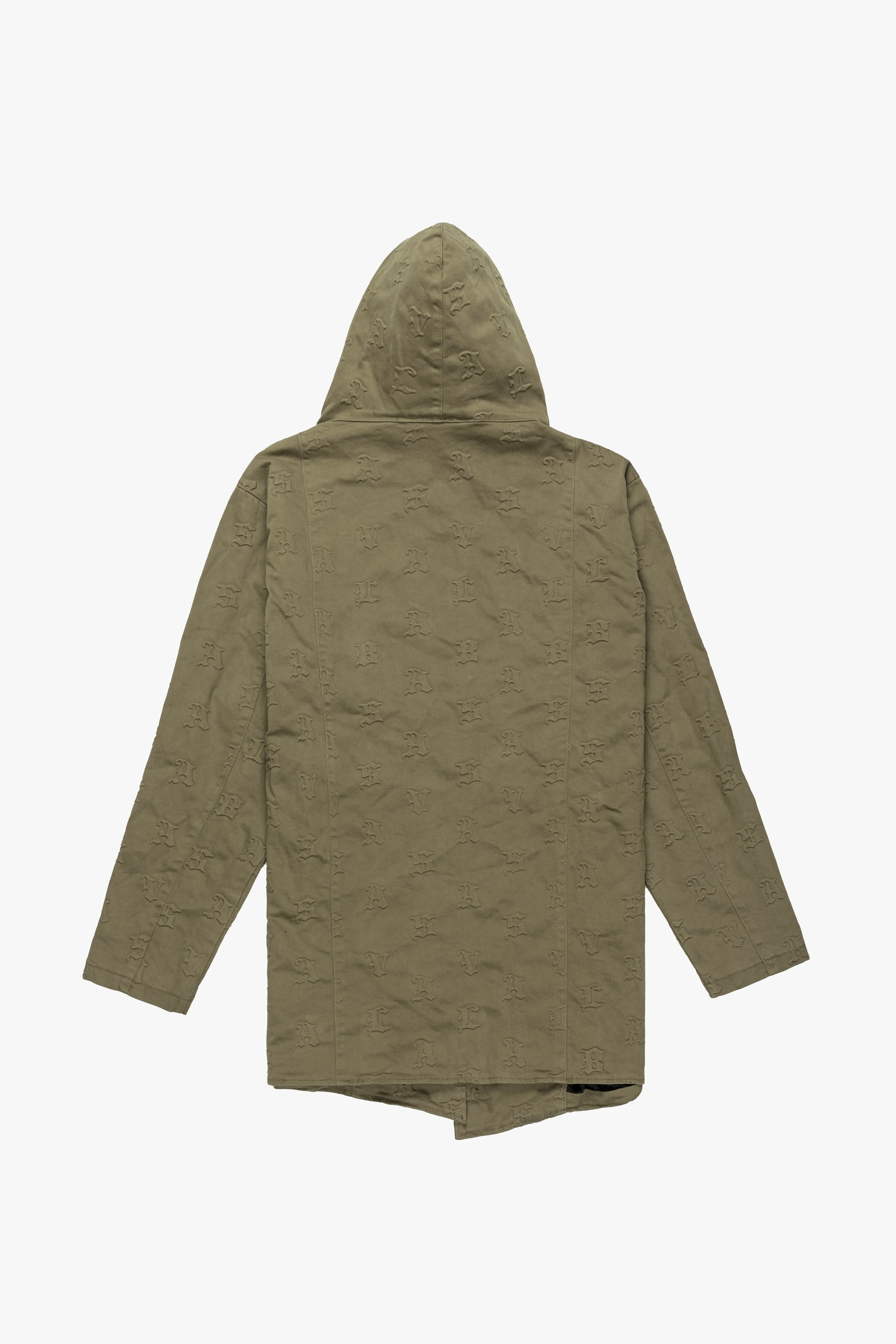 "EALDOR" GREEN TRENCH COAT