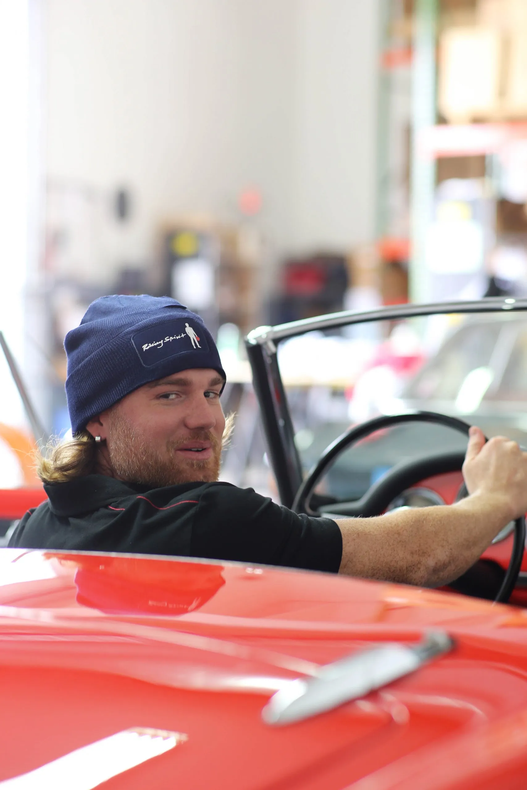 Racing Spirit Logo Unisex Beanie