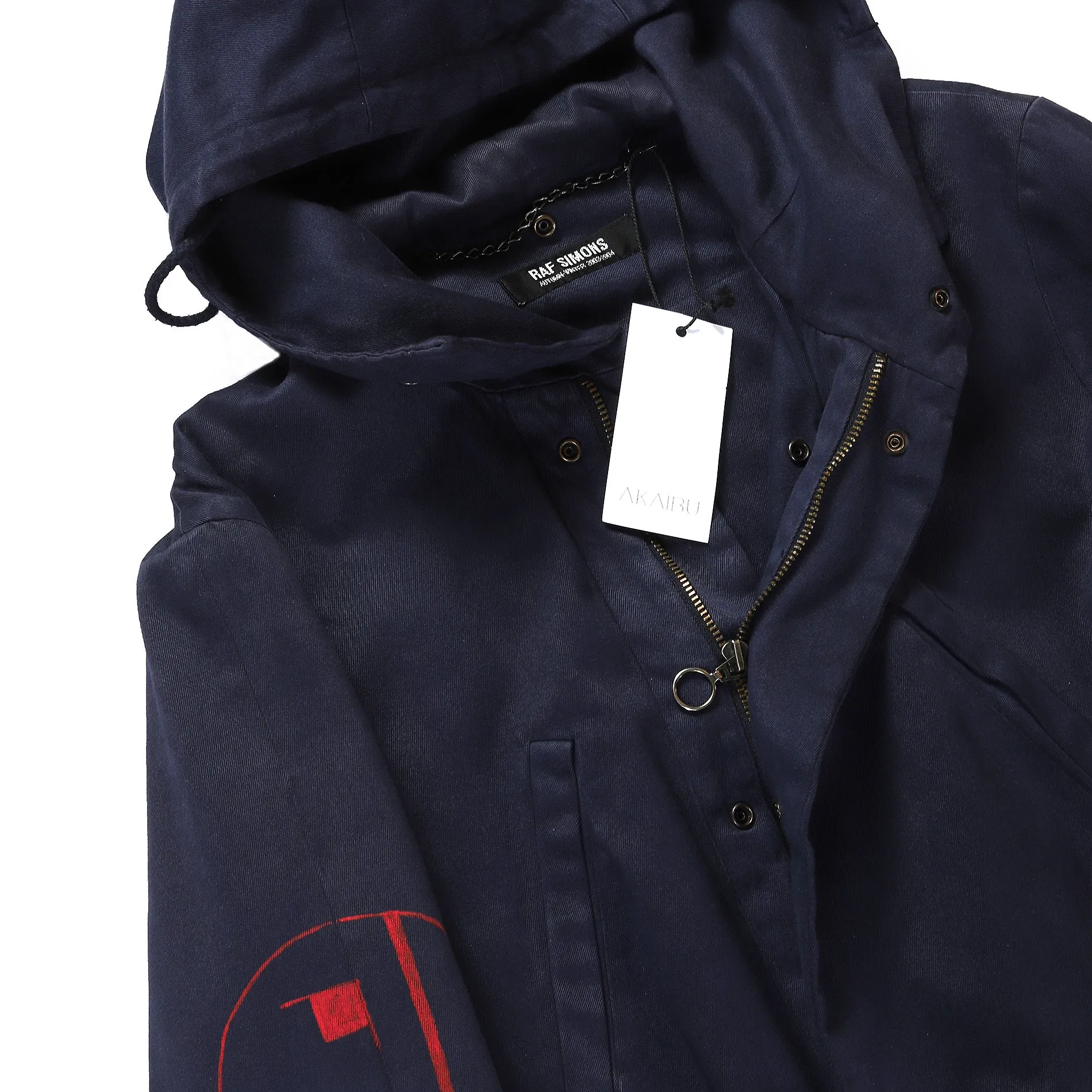 Raf Simons AW2003 Closer Technique Peter Saville Parka