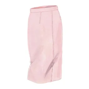 Seamed Pencil Skirt