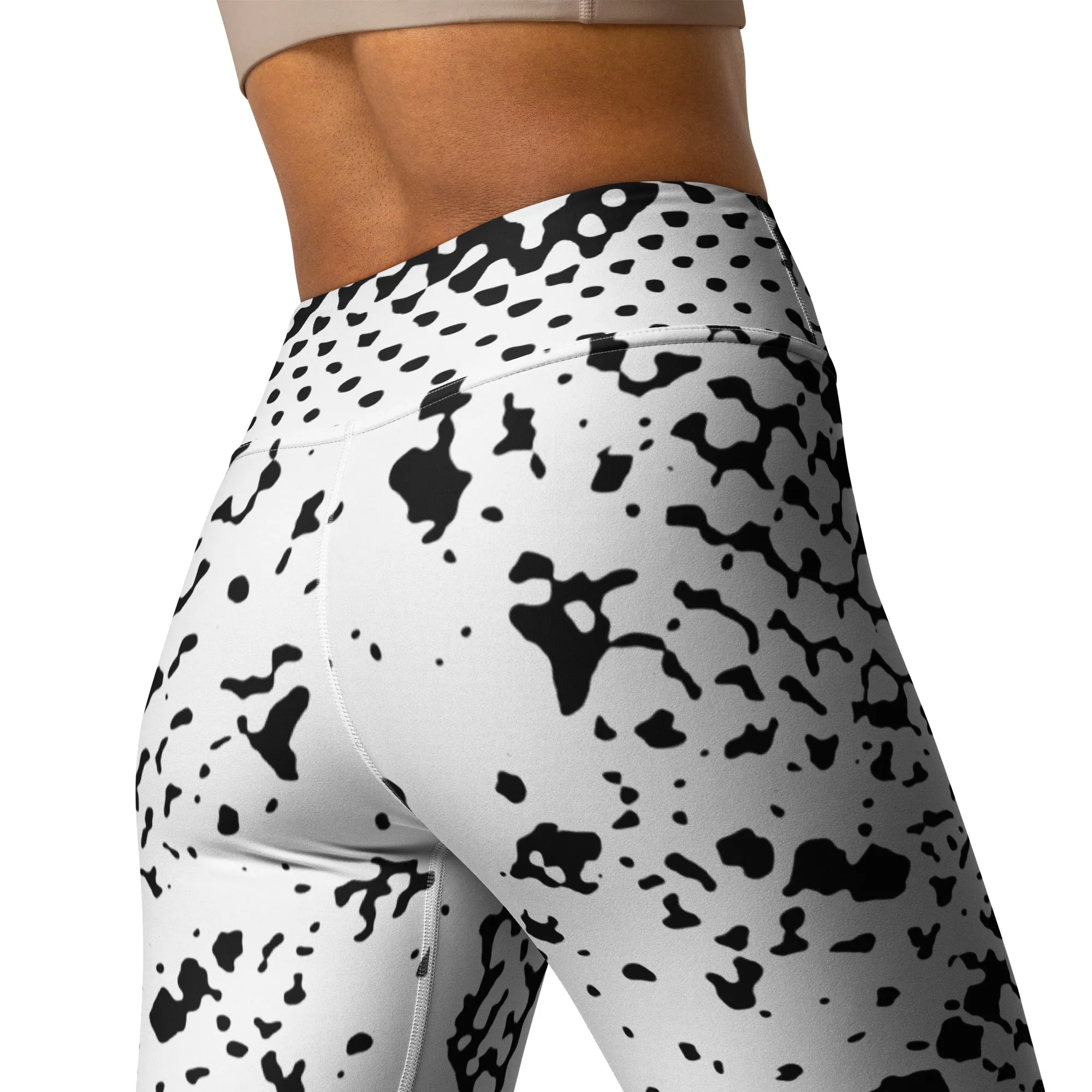 Snake Print Yoga Leggings, lioness-love
