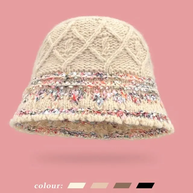 Speckle Knit Cloche Hat