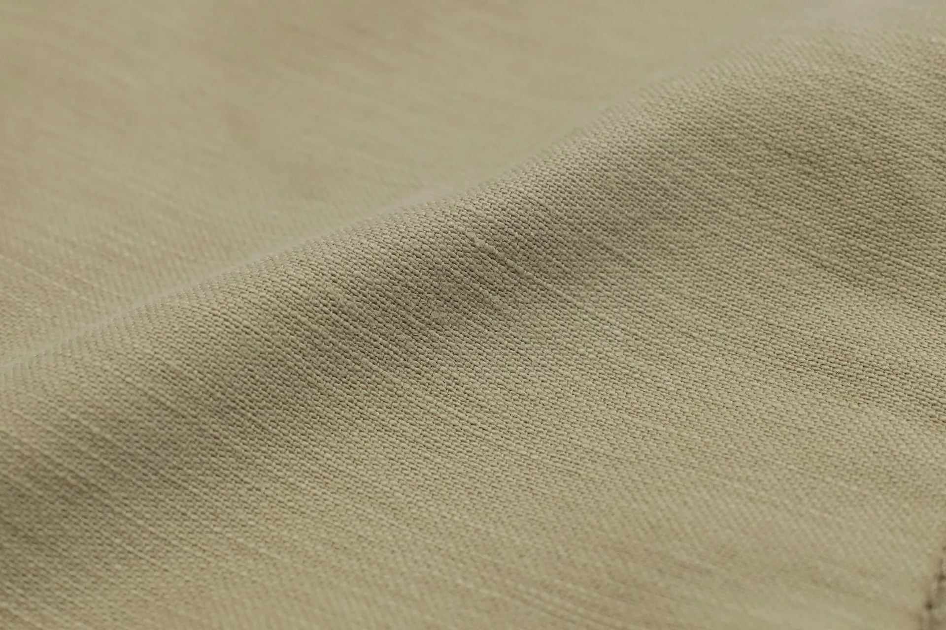 Studio D'Artisan 11oz Back Sateen Military Baker Pants (Beige)