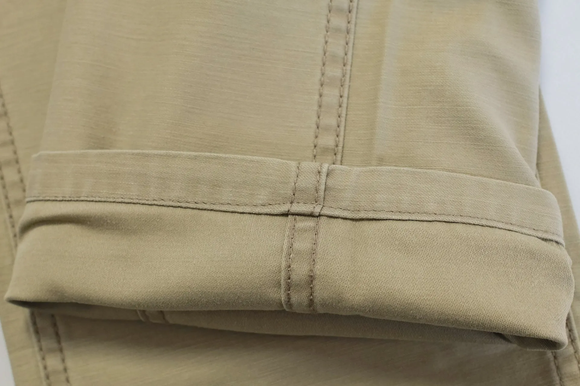 Studio D'Artisan 11oz Back Sateen Military Baker Pants (Beige)