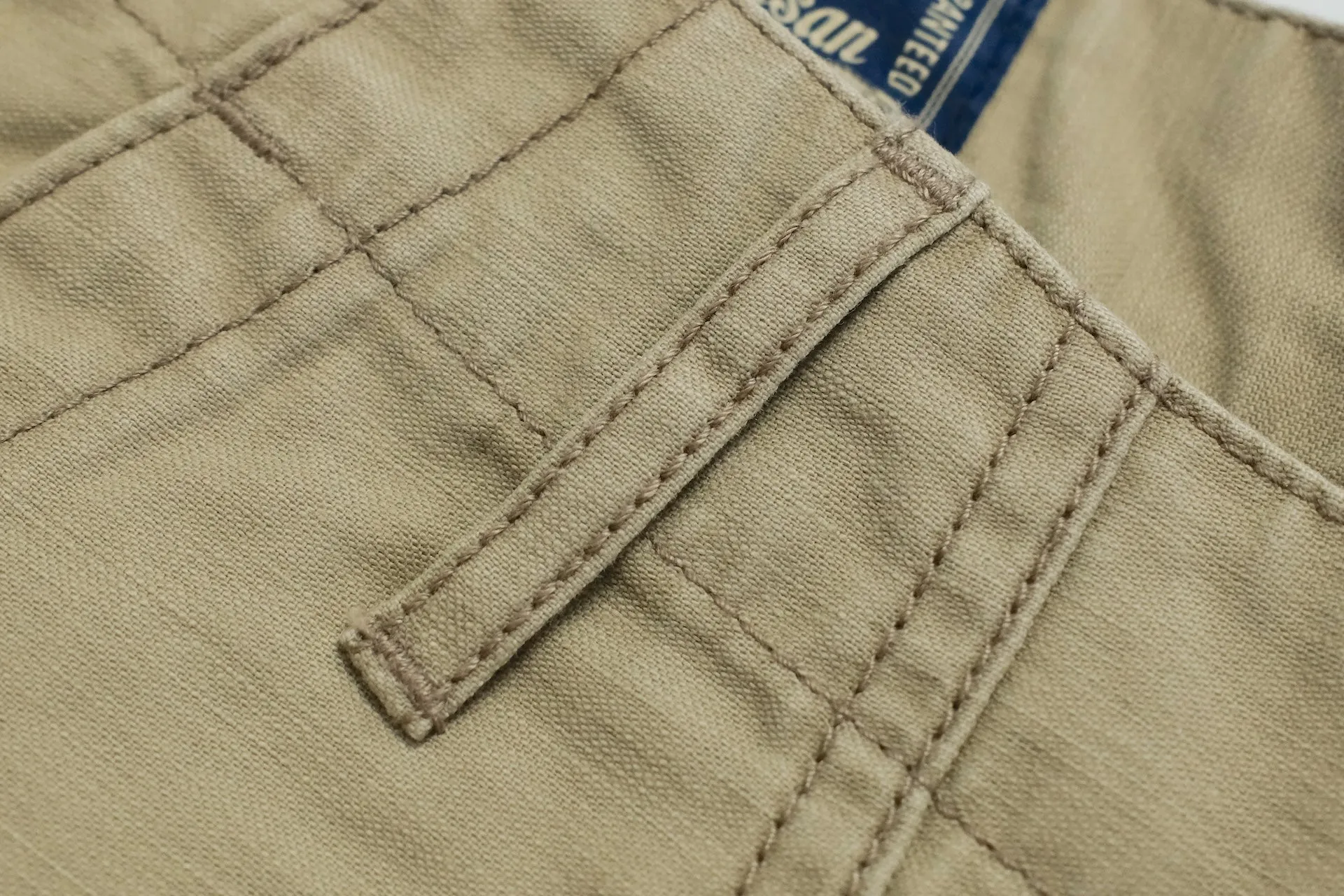 Studio D'Artisan 11oz Back Sateen Military Baker Pants (Beige)