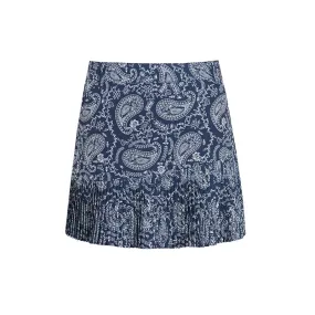 SVG Golf Women's  Printed Pleated Skirt