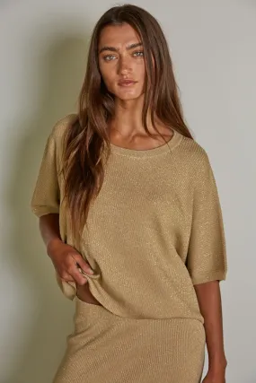 The Carmela Lurex Sweater Top   Skirt Set - Sold Separately