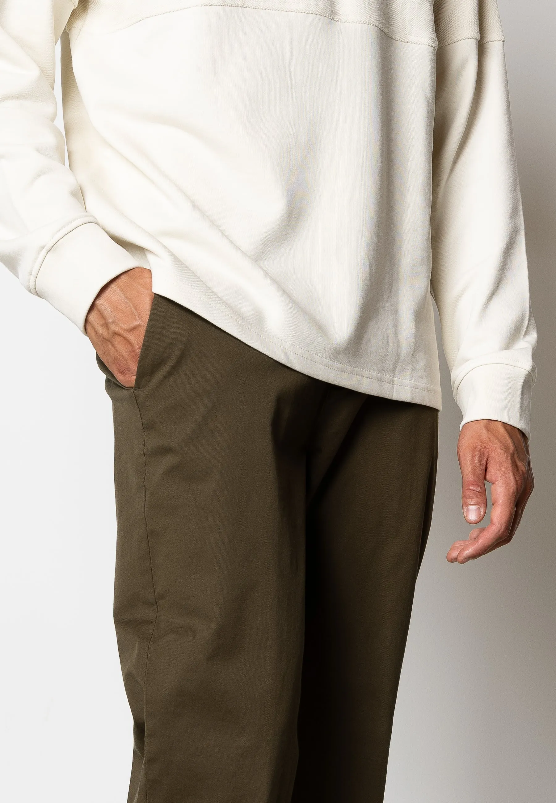 Tokyo twill chinos - Bottle Green