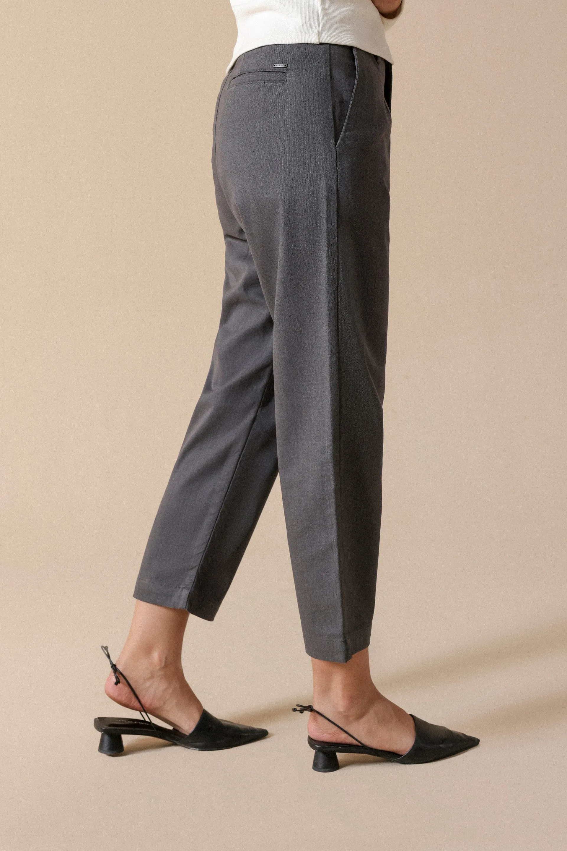 Ultra-Soft Cropped Chinos