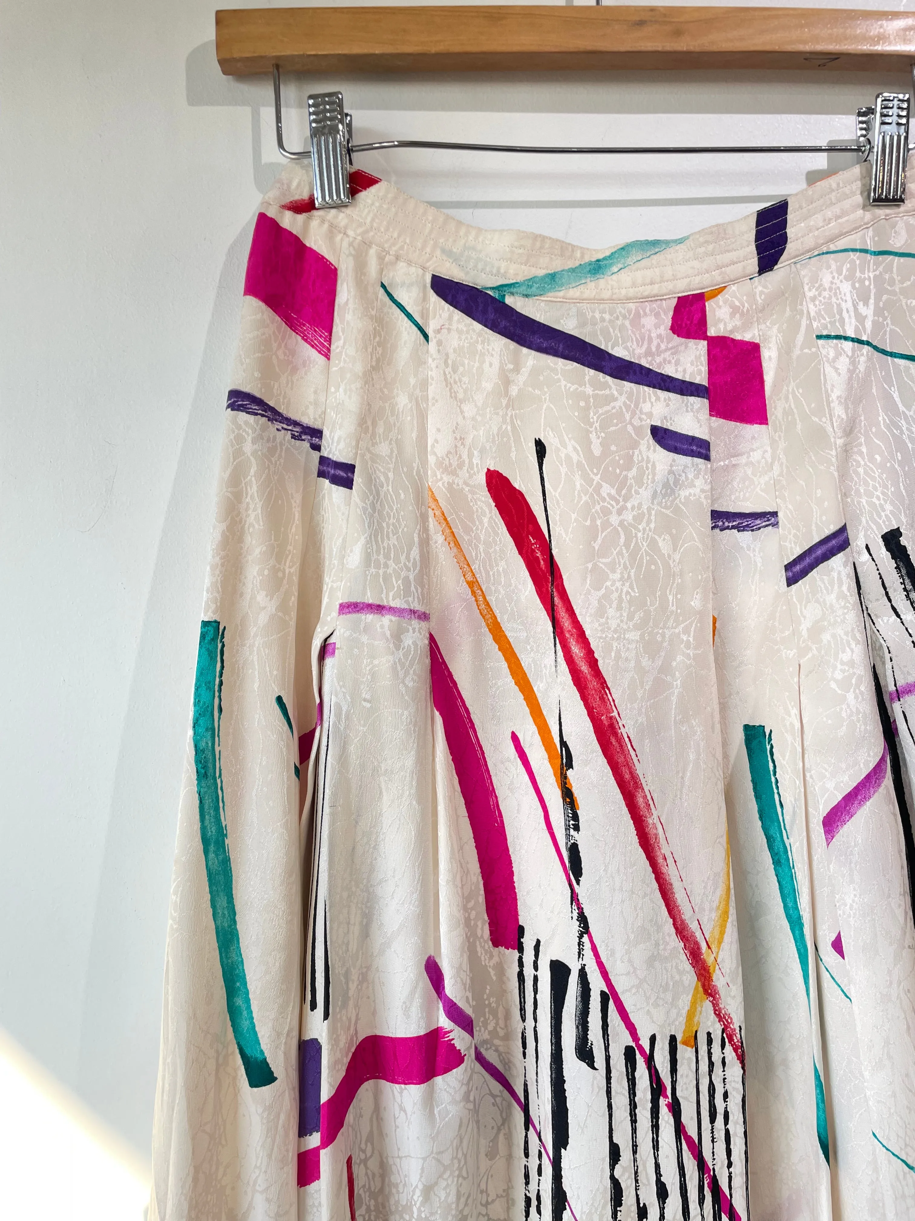 Vintage Anne Crimmins Pleated Skirt