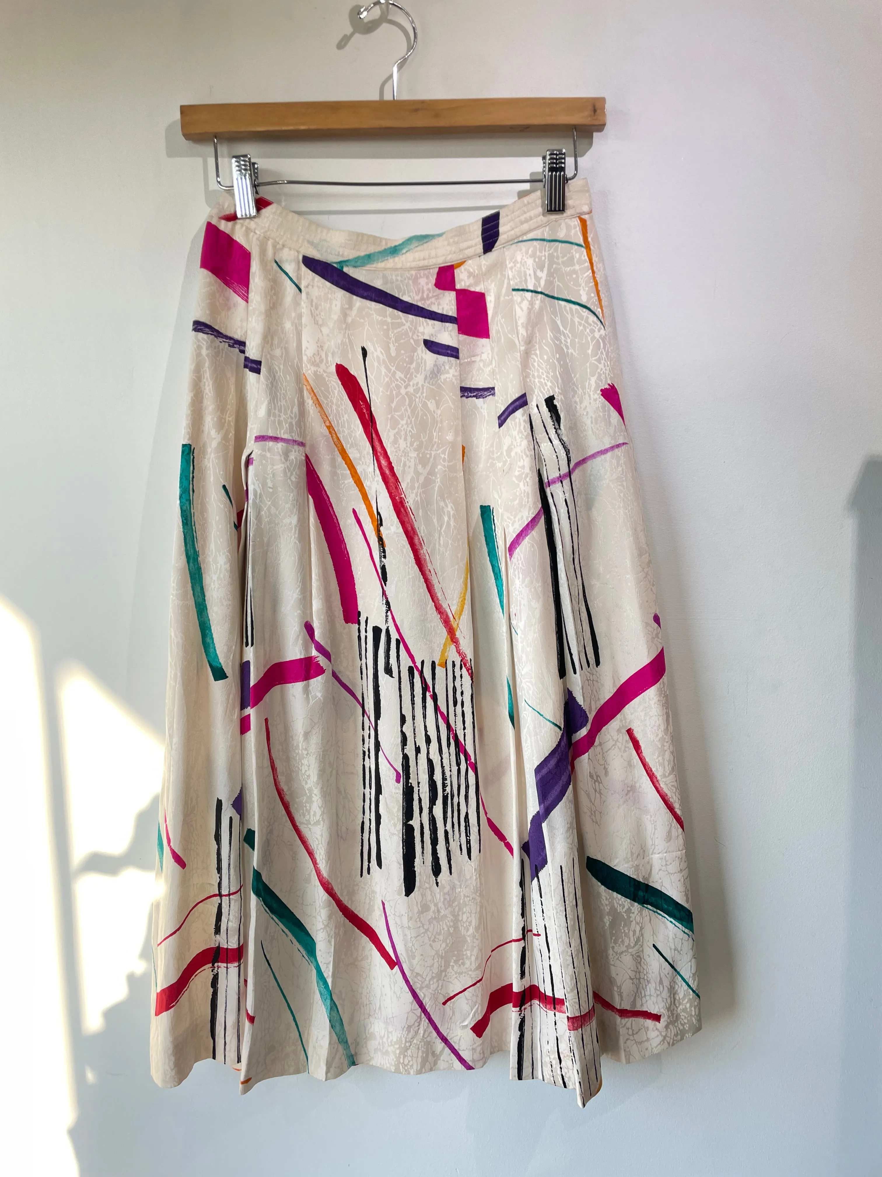 Vintage Anne Crimmins Pleated Skirt
