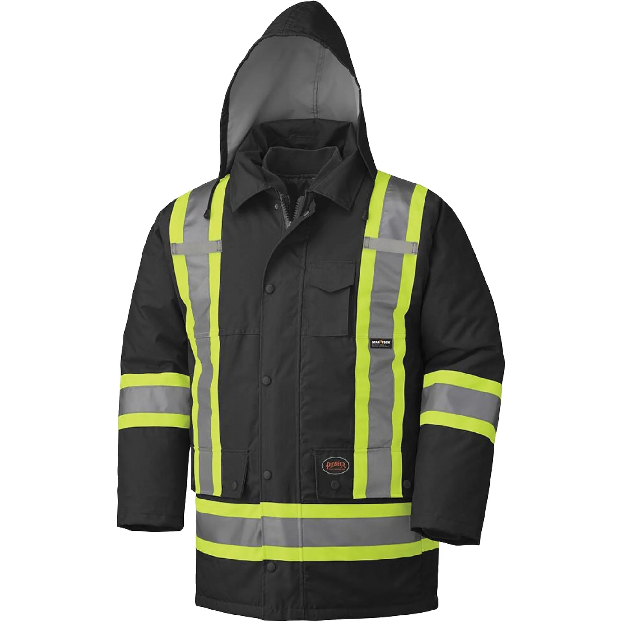 Waterproof 7-in-1 Parka, Black, X-Large